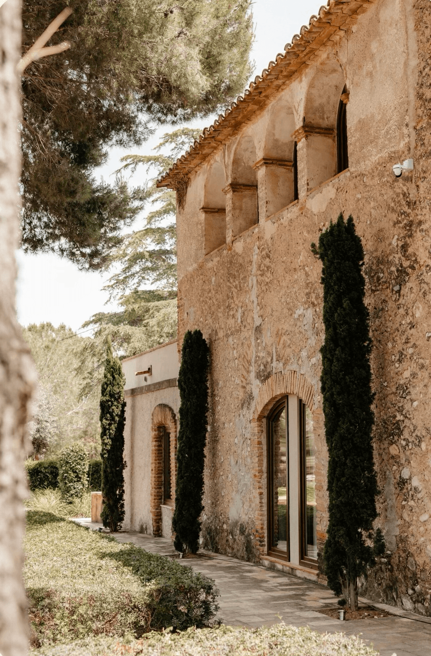 Mas Bell wedding venue stone exterior